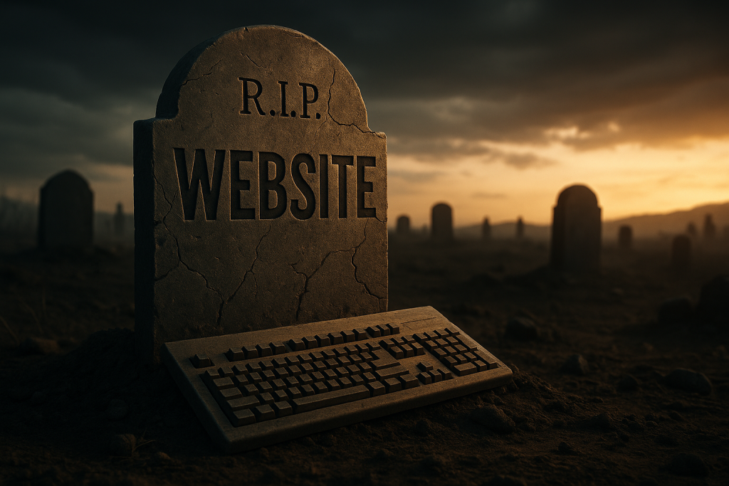 The Death of the Website as We Know It.