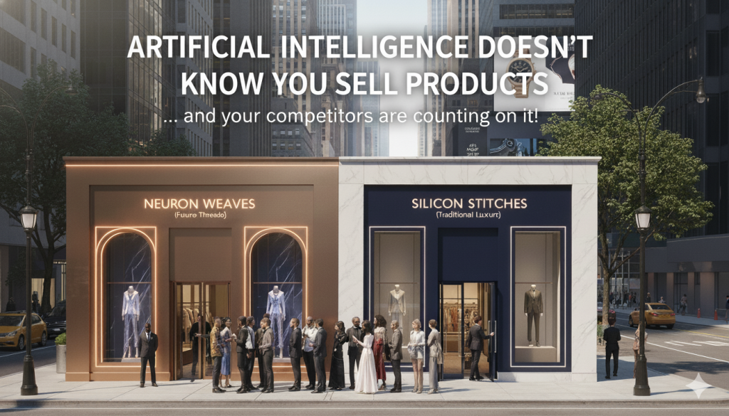 AI Doesn't Know You Sell Products ... And Your Competitors Are Counting On It!