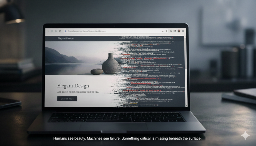 AI Doesn't Care How Beautiful Your Website Looks.
